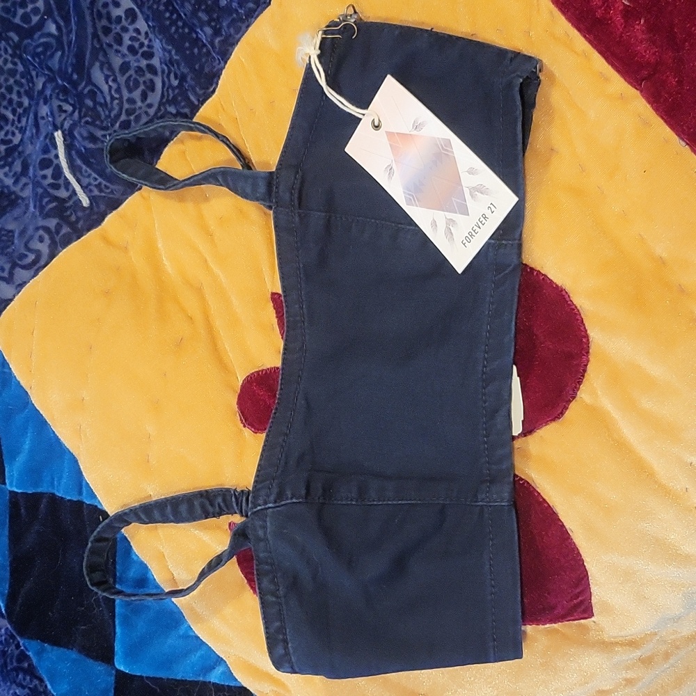 Denim bralette -S Forever21